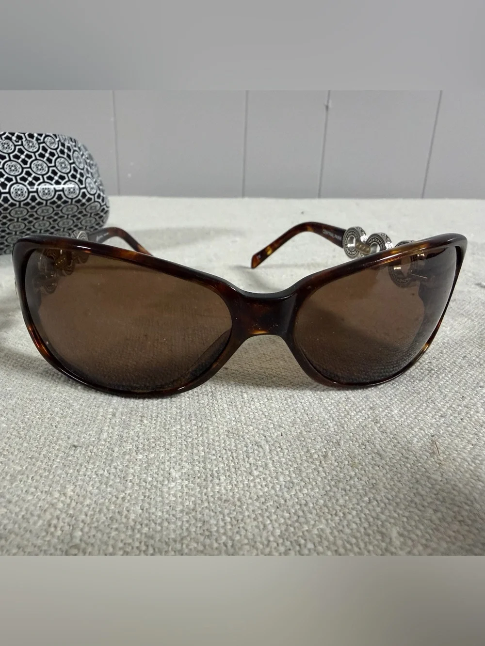 Brighton Brown Tortoiseshell Oversized Women's Sunglasses